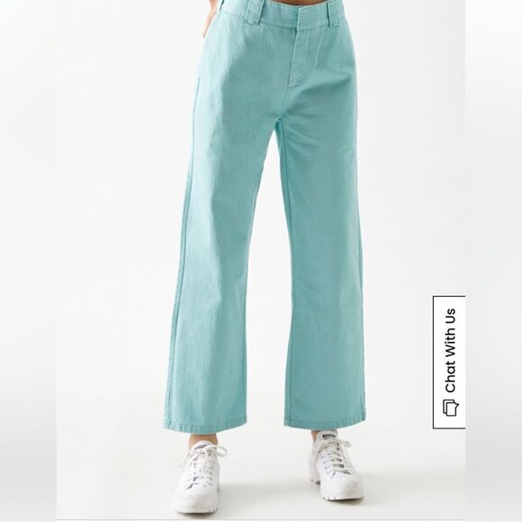 Obey Creeper High Waisted Straight Leg Trousers Size 31 - Picture 8 of 11